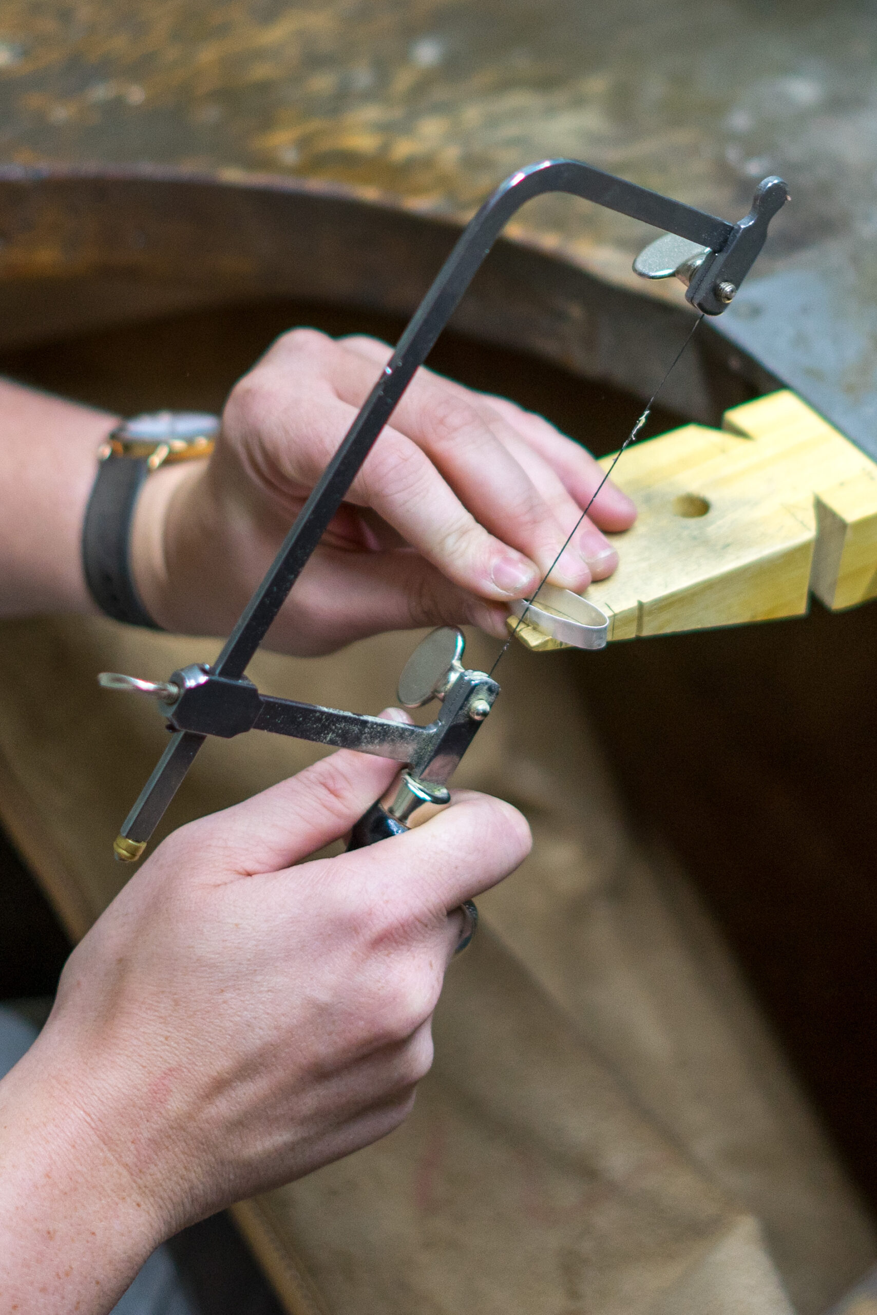 Ankastück Werkstattarbeit Sägen