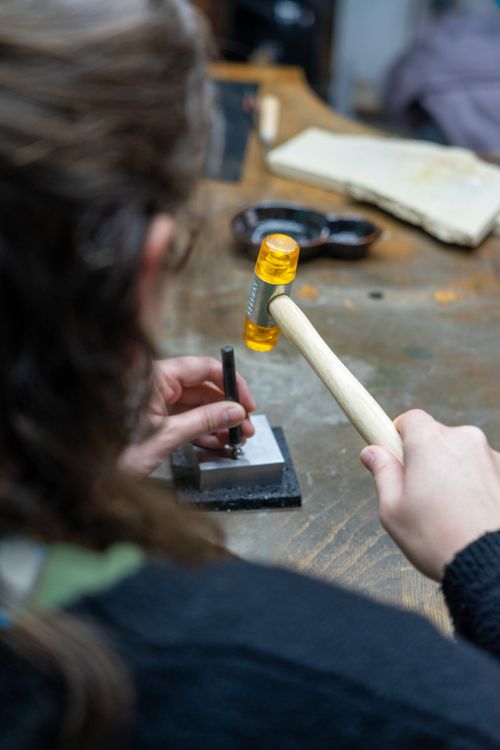 Ankastück Werkstattarbeit, schmieden